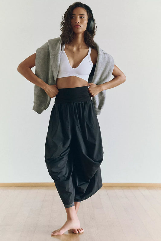 Way Back Convertible One-Piece pants/Jumpsuit - Black