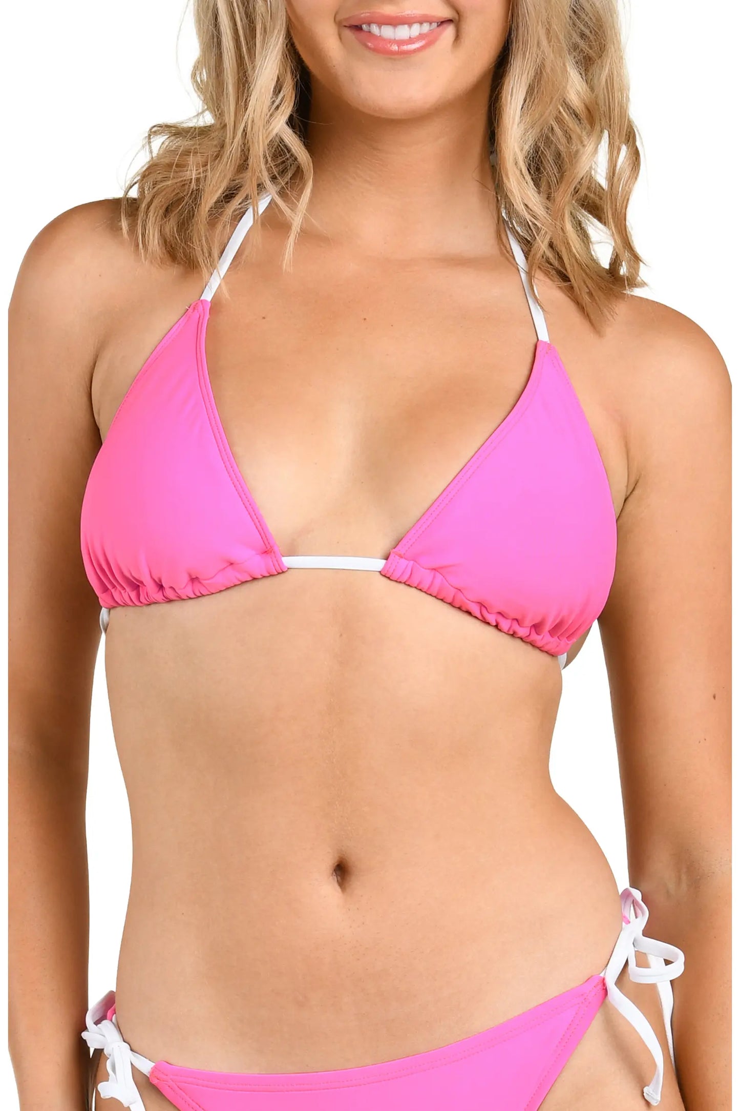 Solids Bikini Top - Pop Pink