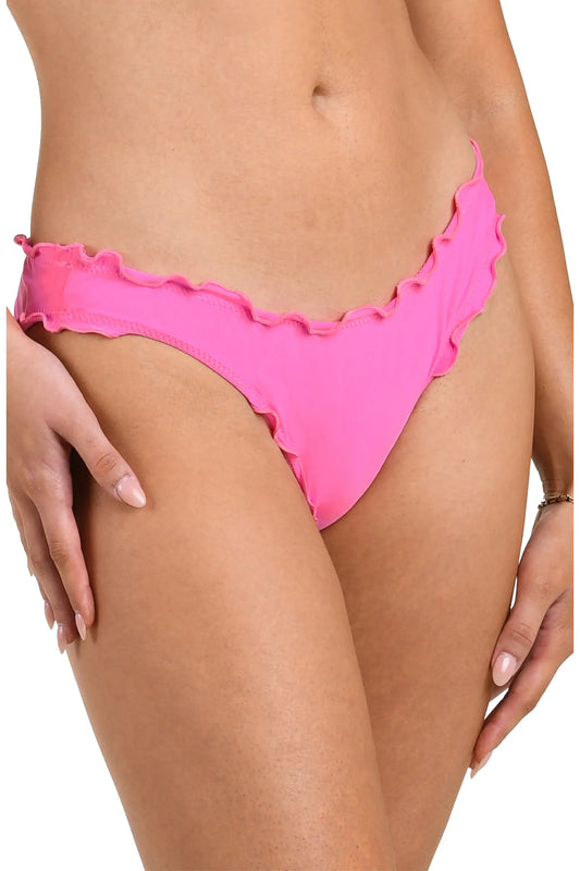 Solid Merrow Hipster Bottom- Pop Pink