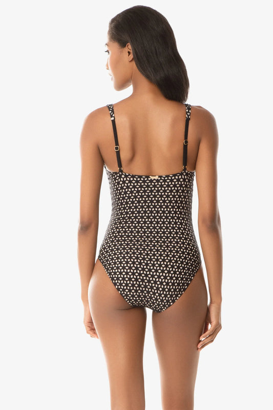 Juliette One-Piece  - Black Laser Cut S-XL
