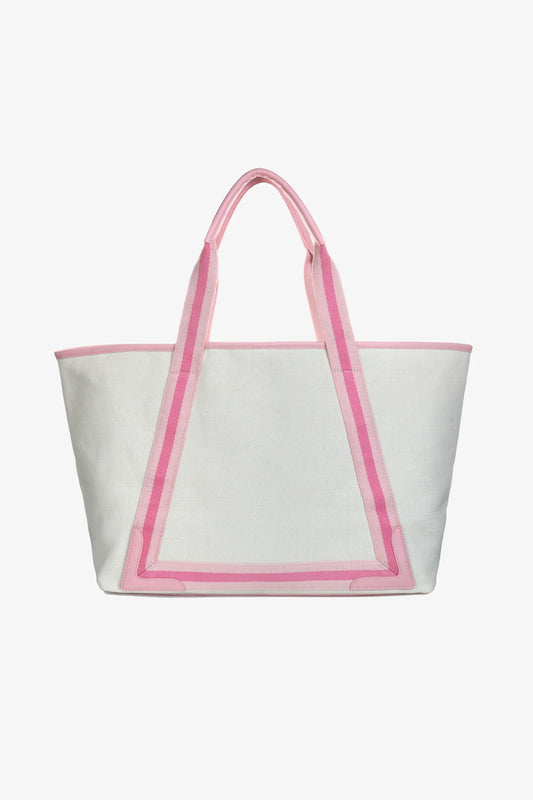 Helen Jon Beach Tote | Shell Pink No Logo