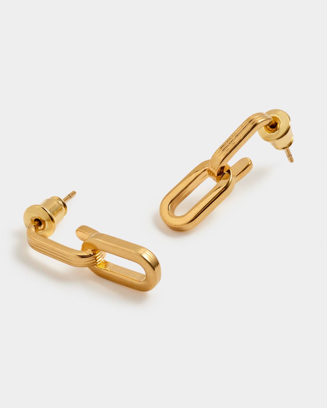 Arabella Waterproof Gold Hoop Earrings