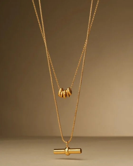 Laia Waterproof Gold Necklace