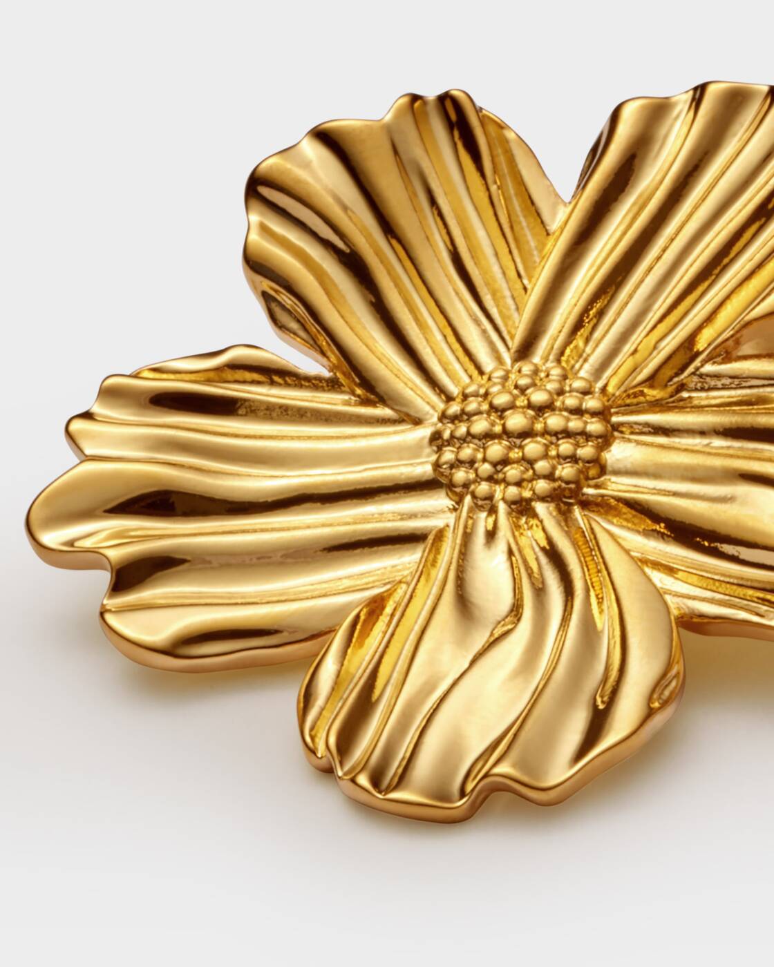 Floramour Waterproof Gold Oversized Earrings