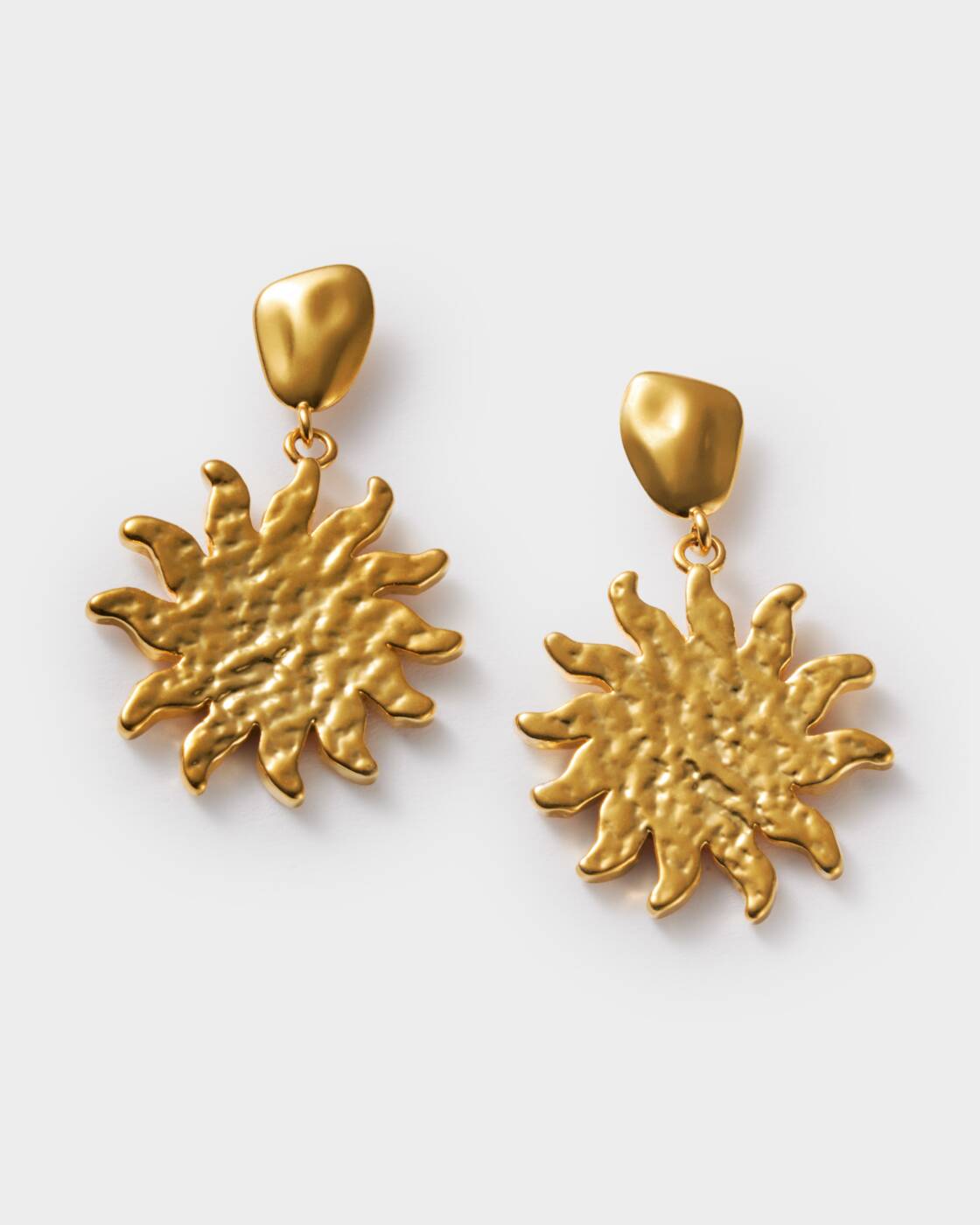 Solesi Sun Waterproof Gold Earrings
