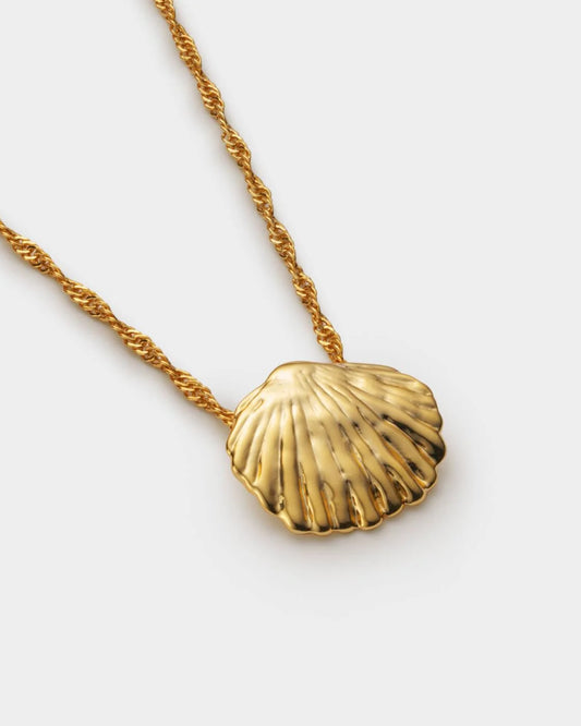 Cochellia Twist Waterproof Gold Necklace