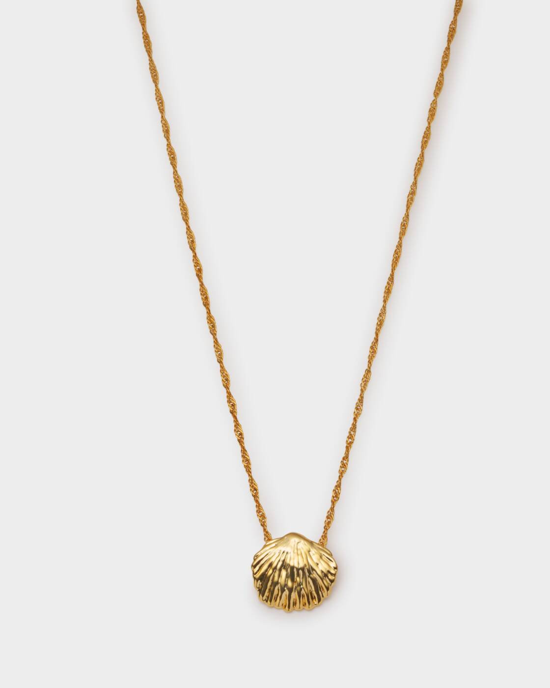 Cochellia Twist Waterproof Gold Necklace