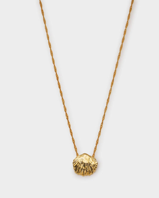 Cochellia Twist Waterproof Gold Necklace