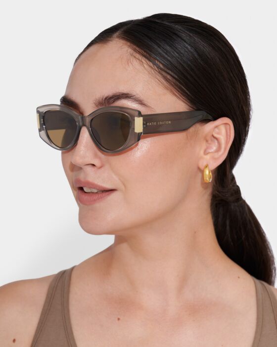 Rimini Sunglasses -  Mink Transparent