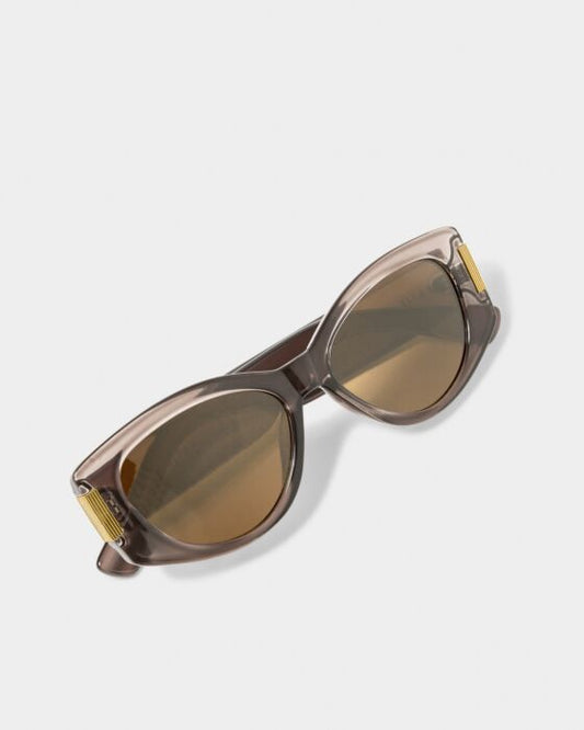 Rimini Sunglasses -  Mink Transparent