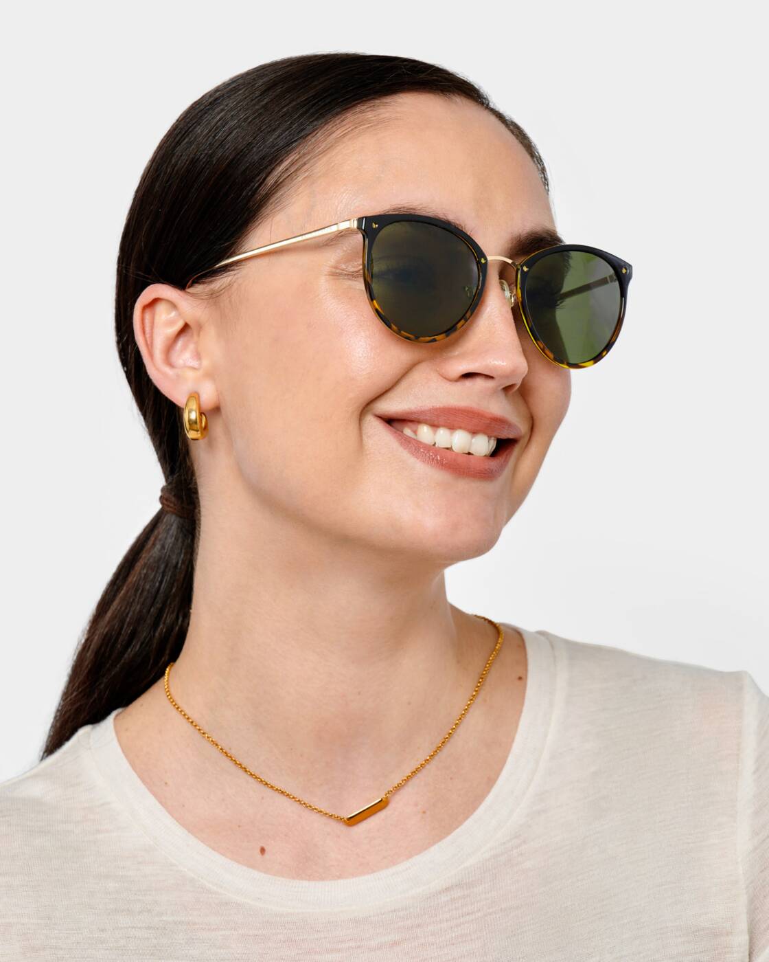 Santorini Sunglasses- Black