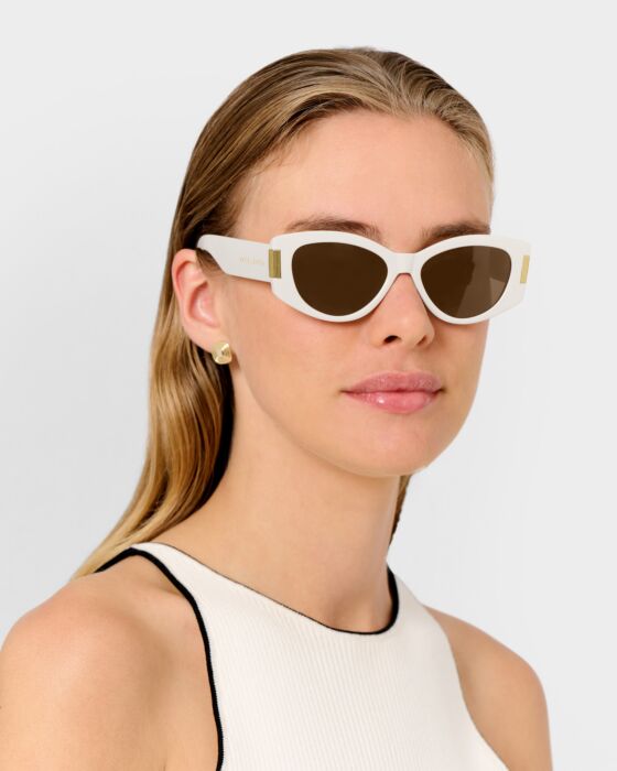 Rimini Sunglasses- Off White