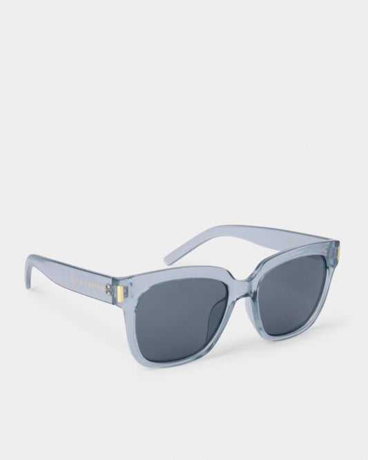 Roma Sunglasses- Blue Transparent