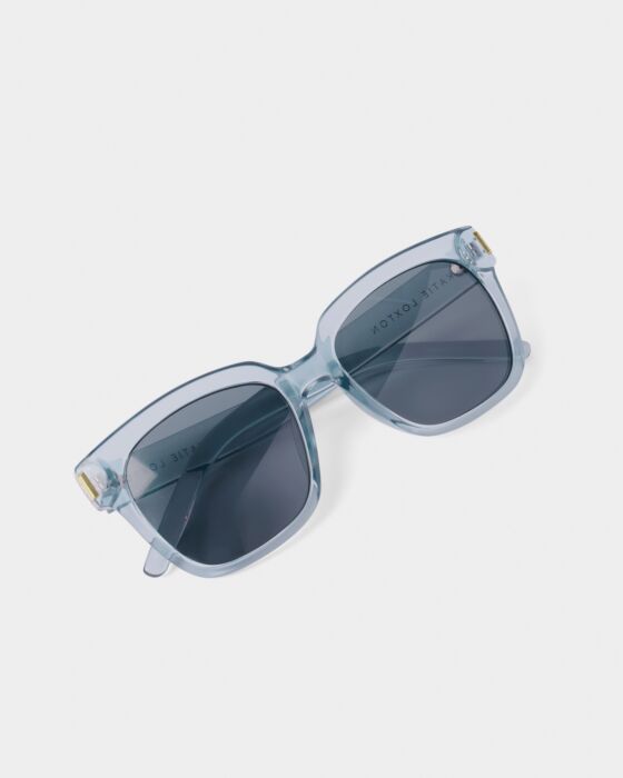 Roma Sunglasses- Blue Transparent