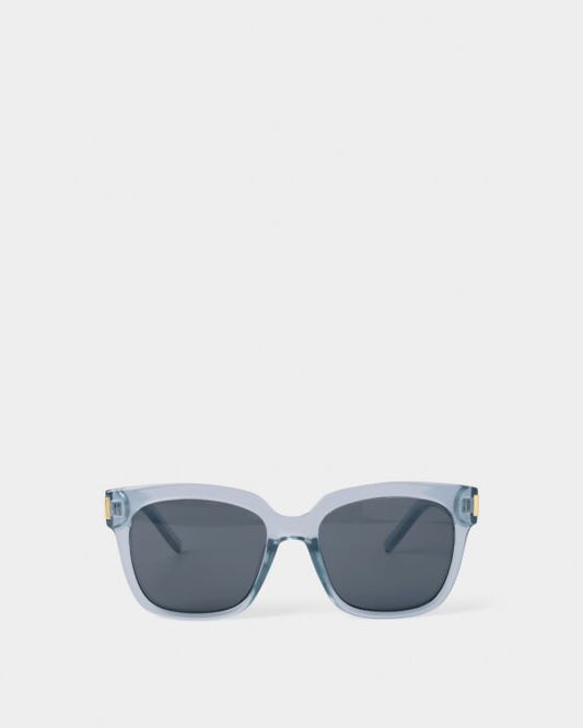 Roma Sunglasses- Blue Transparent