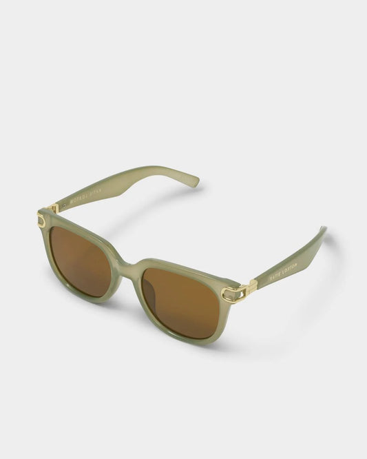 Manhattan Sunglasses- Frosted Green