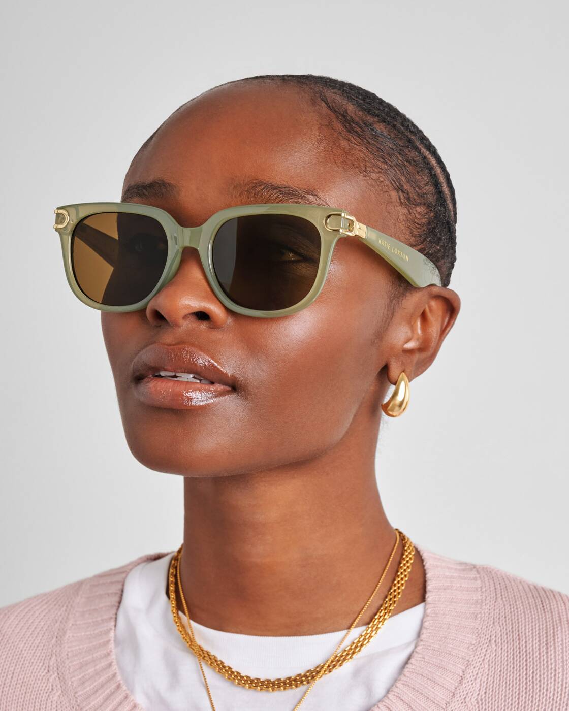 Manhattan Sunglasses- Frosted Green