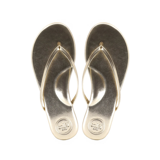 Indie flip flop - Gold