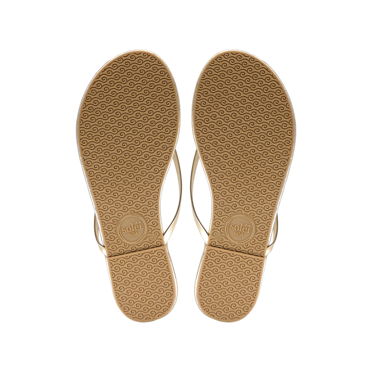 Indie flip flop - Gold