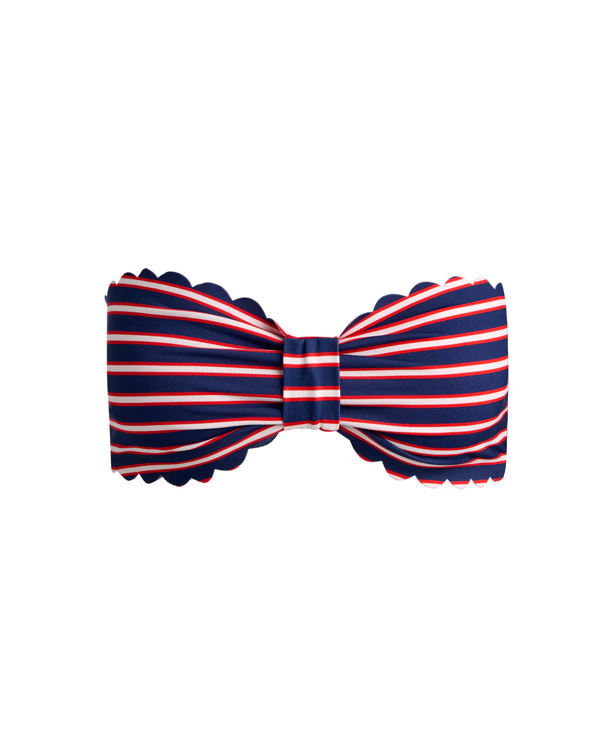 A+O x PQ Teakwood Reversible Scalloped Bandeau