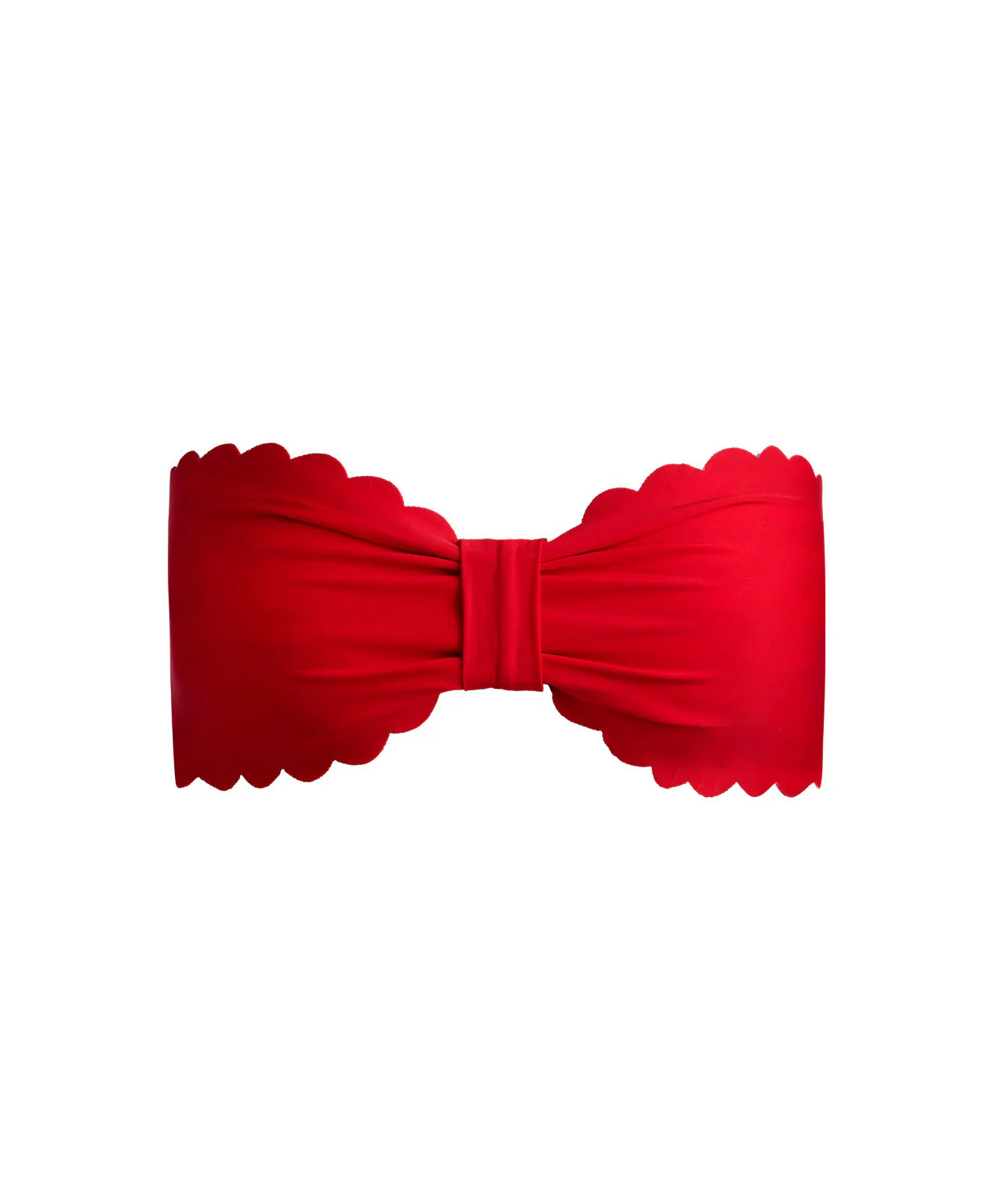 A+O x PQ Teakwood Reversible Scalloped Bandeau